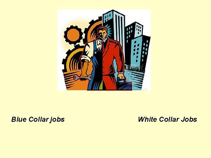 Blue Collar jobs White Collar Jobs 