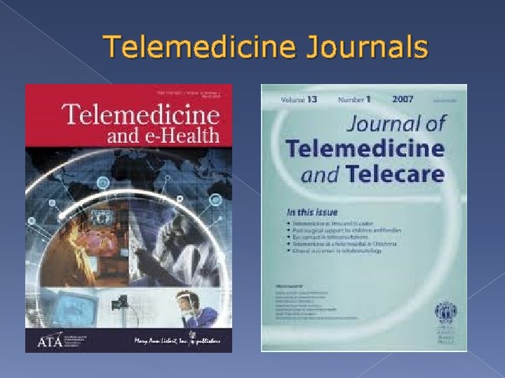 Telemedicine Journals 