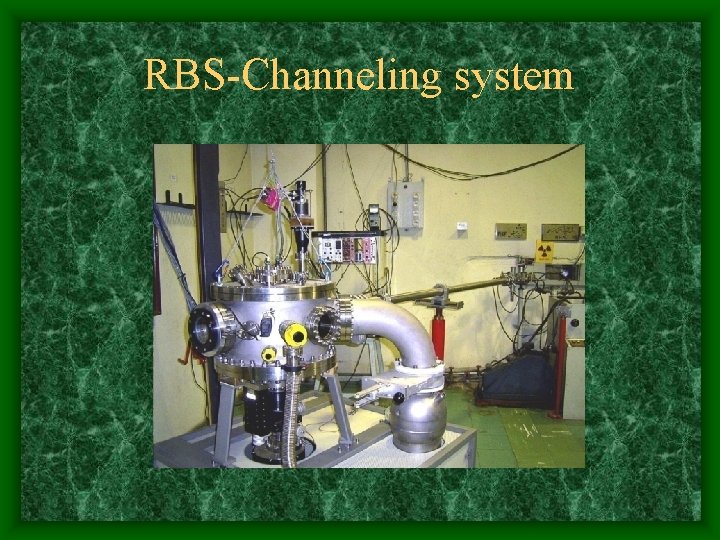 Channeling Rbs The 1 st Research Coordination Meeting Reference Database