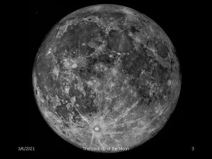 3/6/2021 The Geology of the Moon 3 