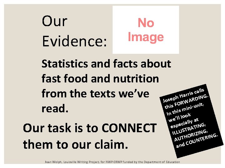 Our Evidence: Statistics and facts about fast food and nutrition alls c s i