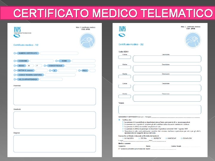 CERTIFICATO MEDICO TELEMATICO 