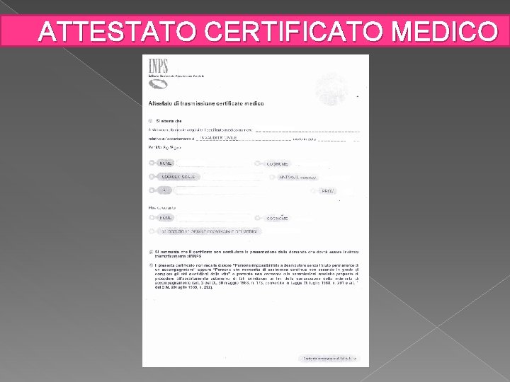 ATTESTATO CERTIFICATO MEDICO 