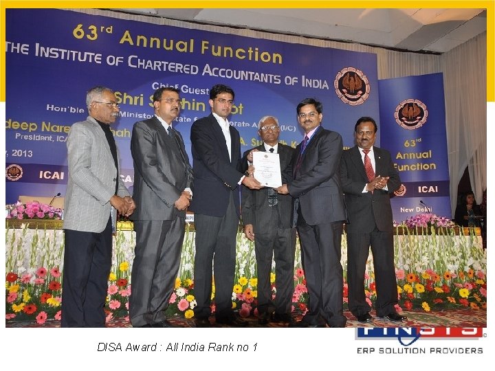 DISA Award : All India Rank no 1 © 2007 Grant Thornton India Pvt.