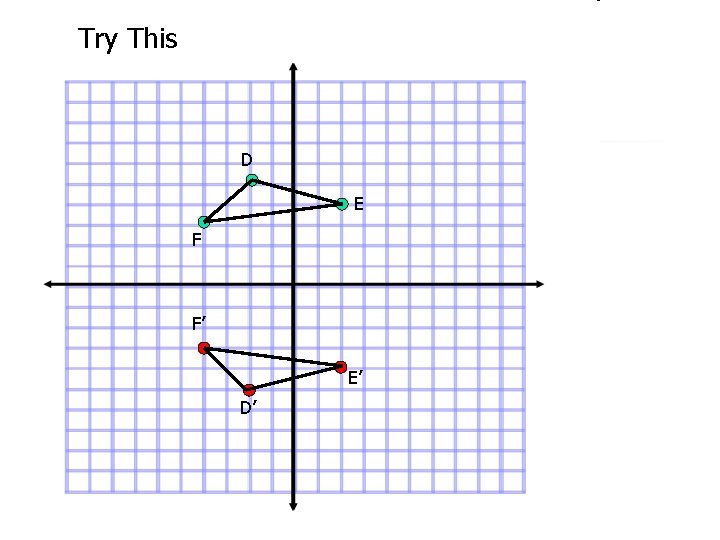 Try This D E F F’ E’ D’ 