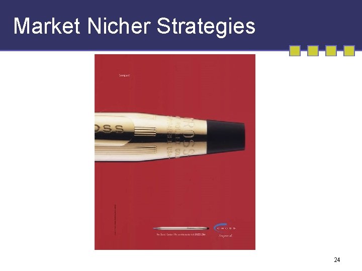 Market Nicher Strategies 24 