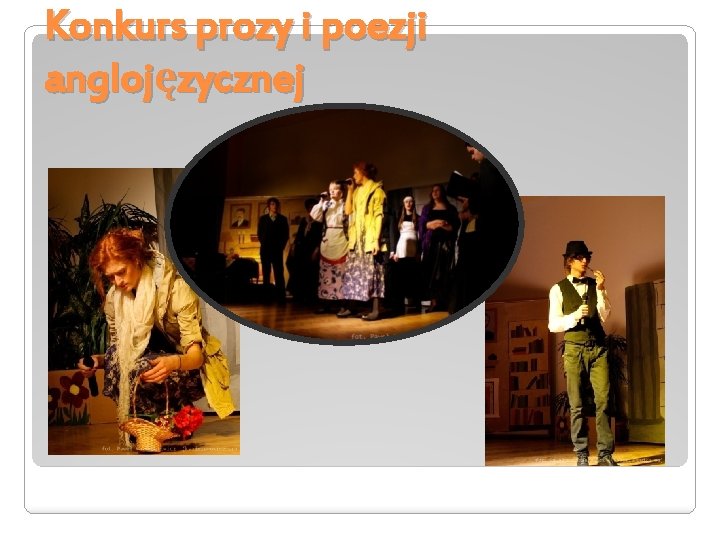 Konkurs prozy i poezji anglojęzycznej 