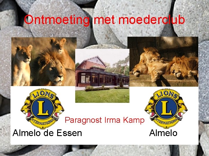 Ontmoeting met moederclub Paragnost Irma Kamp Almelo de Essen Almelo 