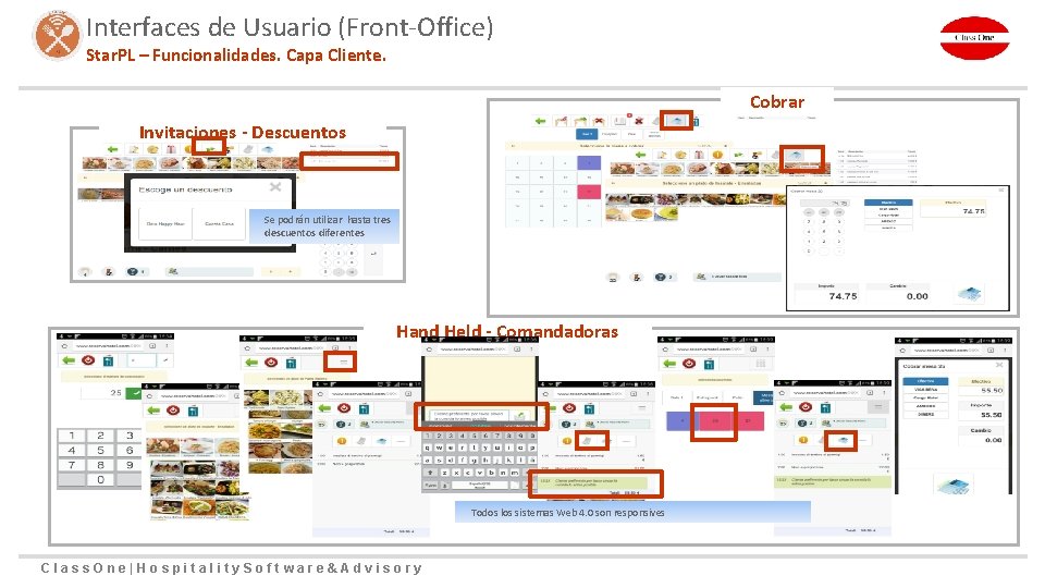 Interfaces de Usuario (Front-Office) Star. PL – Funcionalidades. Capa Cliente. Cobrar Invitaciones - Descuentos