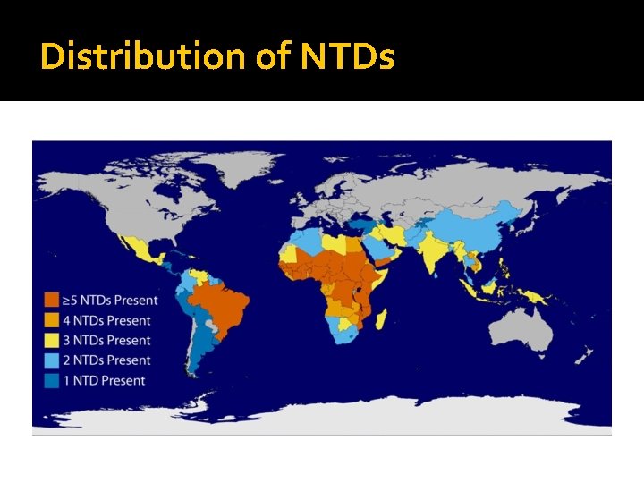 Distribution of NTDs 
