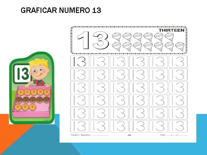 GRAFICAR NUMERO 13 