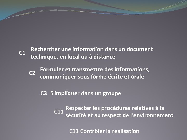 C 1 Recher une information dans un document technique, en local ou à distance