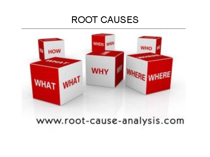 ROOT CAUSES 