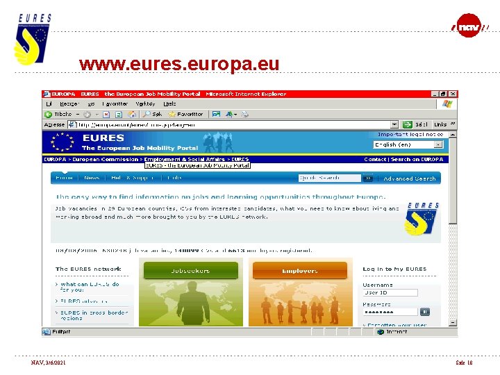 www. eures. europa. eu NAV, 3/6/2021 Side 18 
