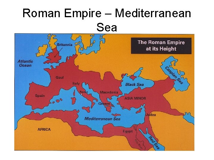 Roman Empire – Mediterranean Sea 
