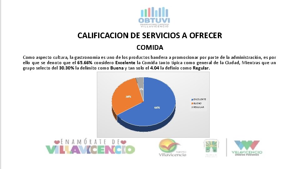 CALIFICACION DE SERVICIOS A OFRECER COMIDA Como aspecto cultura, la gastronomía es uno de CALIFICACION DE SERVICIOS A OFRECER COMIDA Como aspecto cultura, la gastronomía es uno de