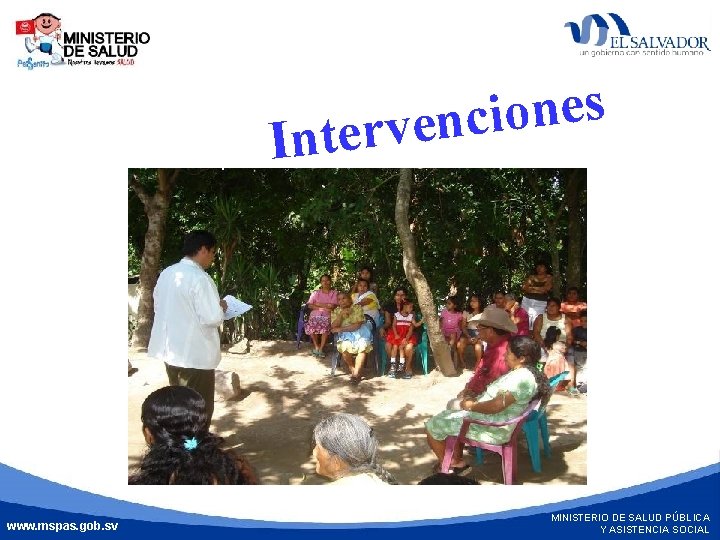 s e n o i c n e v r e Int MINISTERIO DE