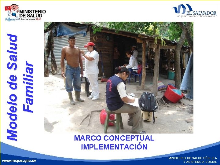 Modelo de Salud Familiar www. mspas. gob. sv MINISTERIO DE SALUD PÚBLICA Y ASISTENCIA