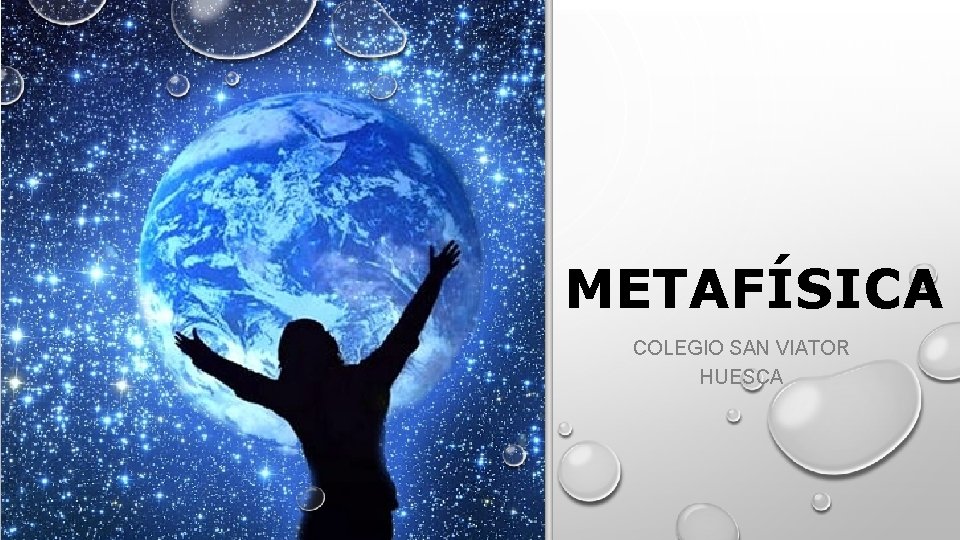 METAFÍSICA COLEGIO SAN VIATOR HUESCA 