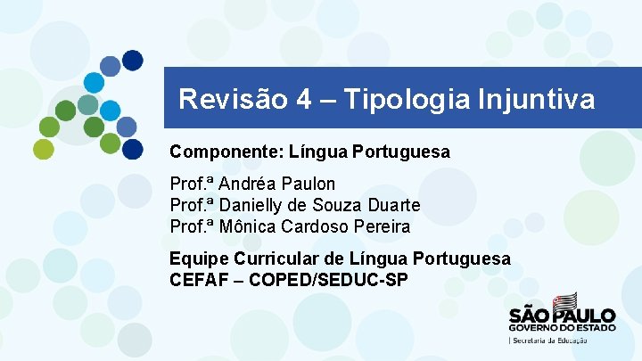 Reviso 4 Tipologia Injuntiva Componente Lngua Portuguesa Prof