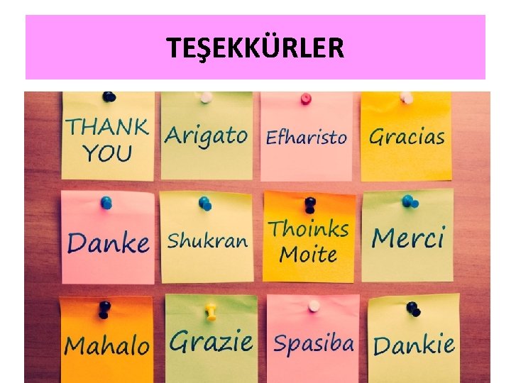 TEŞEKKÜRLER 