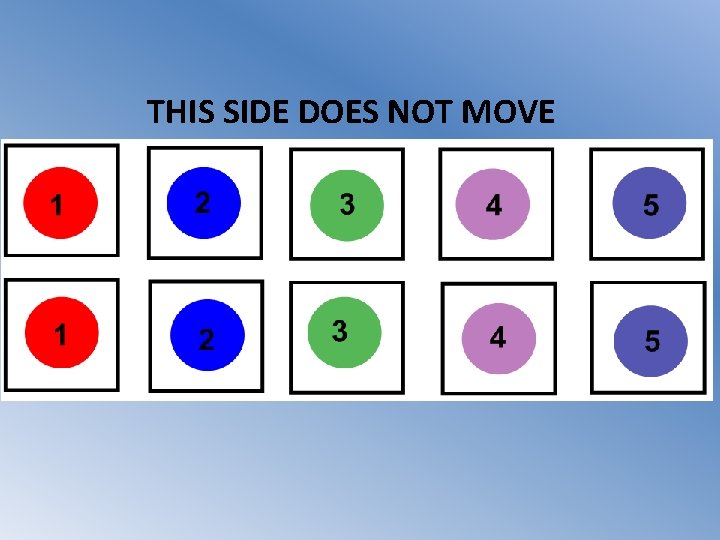 THIS SIDE DOES NOT MOVE 