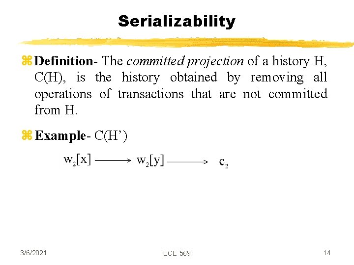 Isolation Concepts Chapter 7 In Gray And Reuter