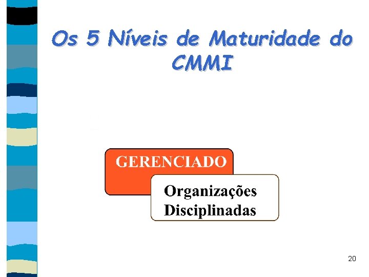 Os 5 Níveis de Maturidade do CMMI 20 