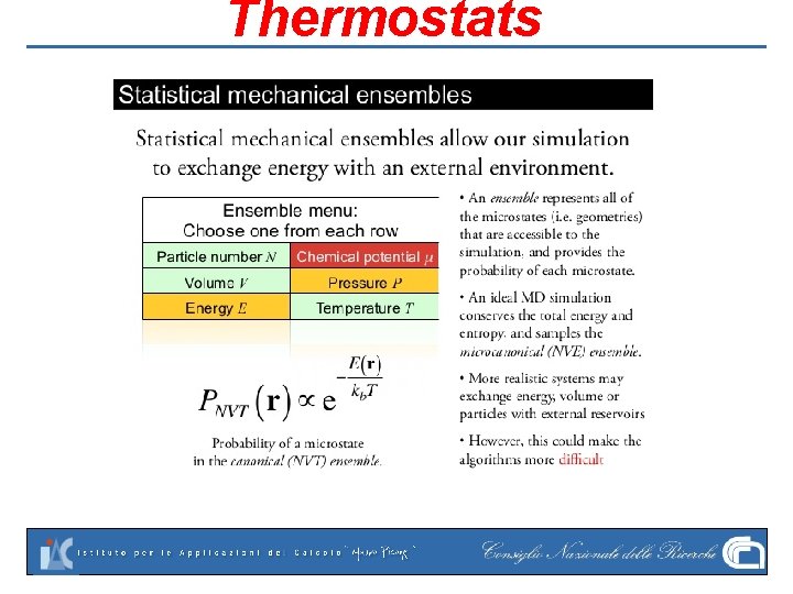 Thermostats 