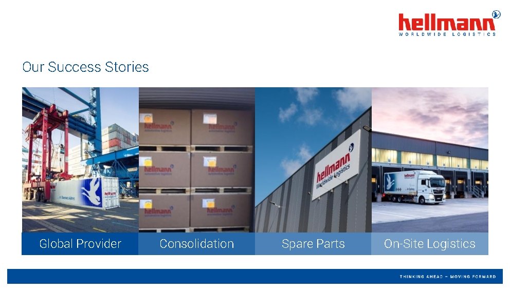 Our Success Stories Global Provider Consolidation Spare Parts On-Site Logistics 