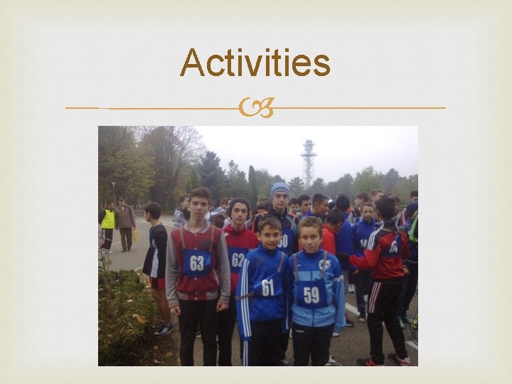 Activities 