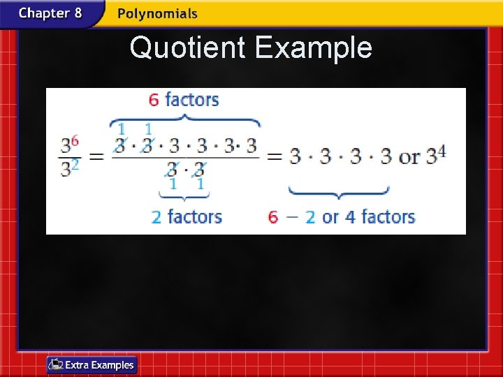 Quotient Example 