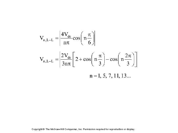 Copyright © The Mc. Graw-Hill Companies, Inc. Permission required for reproduction or display. 