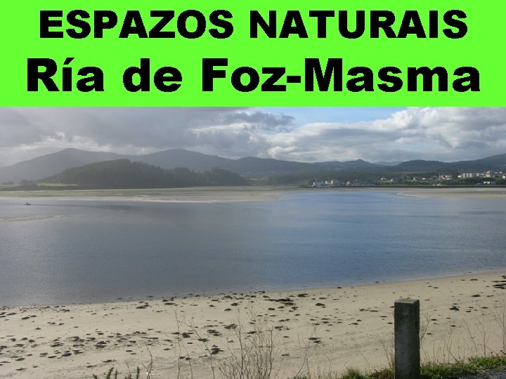 ESPAZOS NATURAIS Ría de Foz-Masma 
