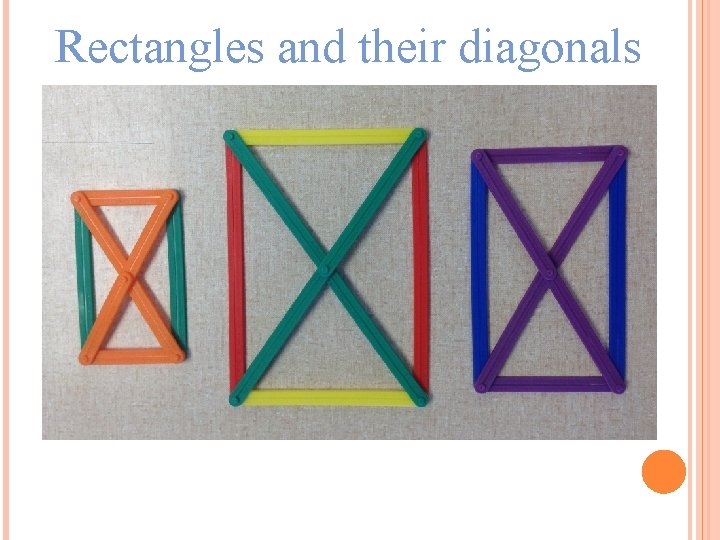 Rectangles and their diagonals 