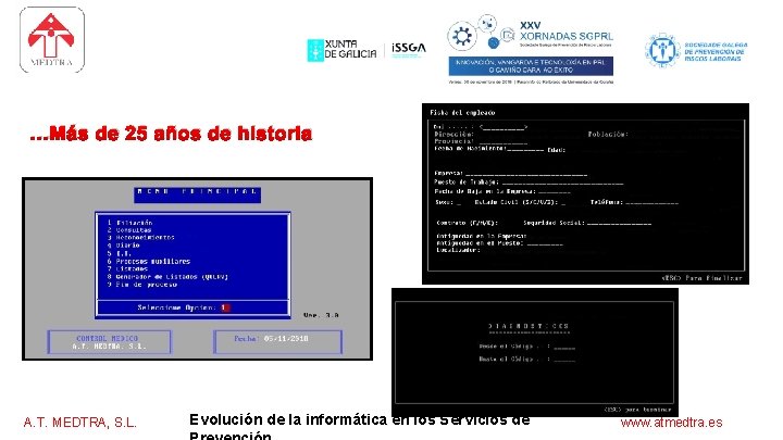 software para los servicios de prevención …Más de 25 años de historia A. T.