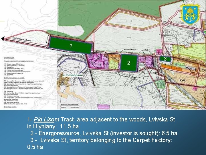 1 - Pid Lisom Tract- area adjacent to the woods, Lvivska St in Hlyniany:
