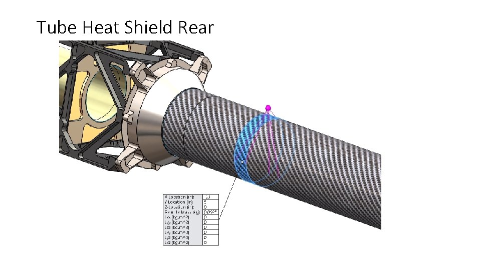 Tube Heat Shield Rear 