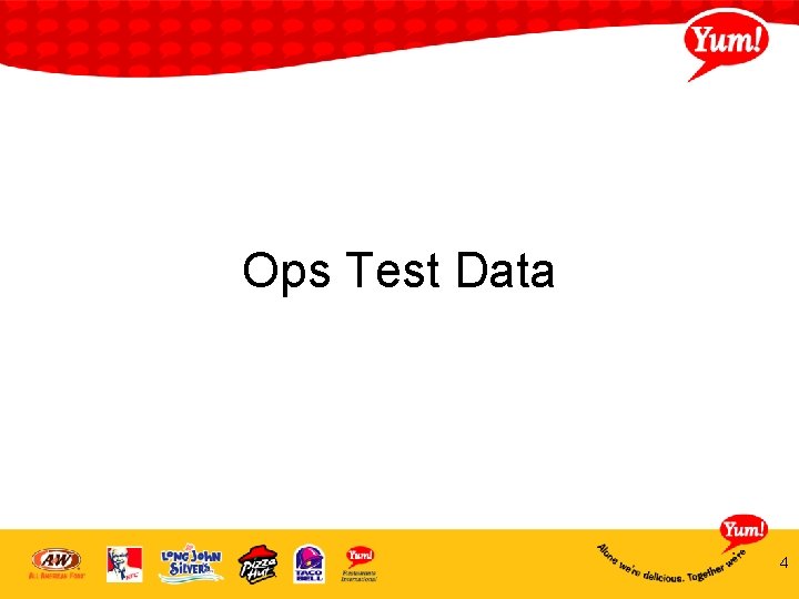 Ops Test Data 4 