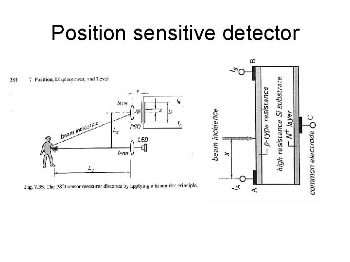 Position sensitive detector 