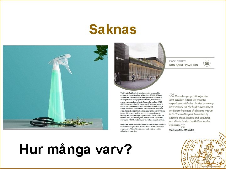 Saknas Hur många varv? 