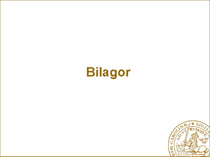 Bilagor 