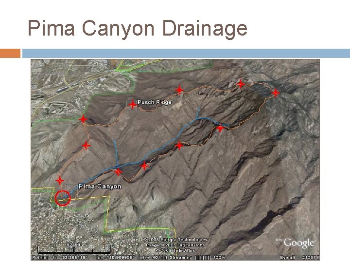 Pima Canyon Drainage 