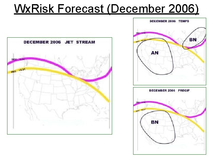 Wx. Risk Forecast (December 2006) 