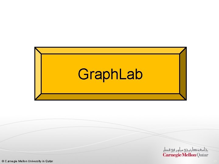 Graph. Lab © Carnegie Mellon University in Qatar 23 