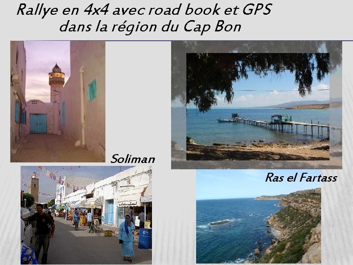 Rallye en 4 x 4 avec road book et GPS dans la région du