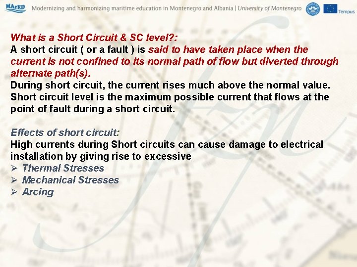 What is a Short Circuit & SC level? : A short circuit ( or What is a Short Circuit & SC level? : A short circuit ( or