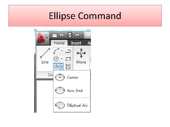 Ellipse Command 