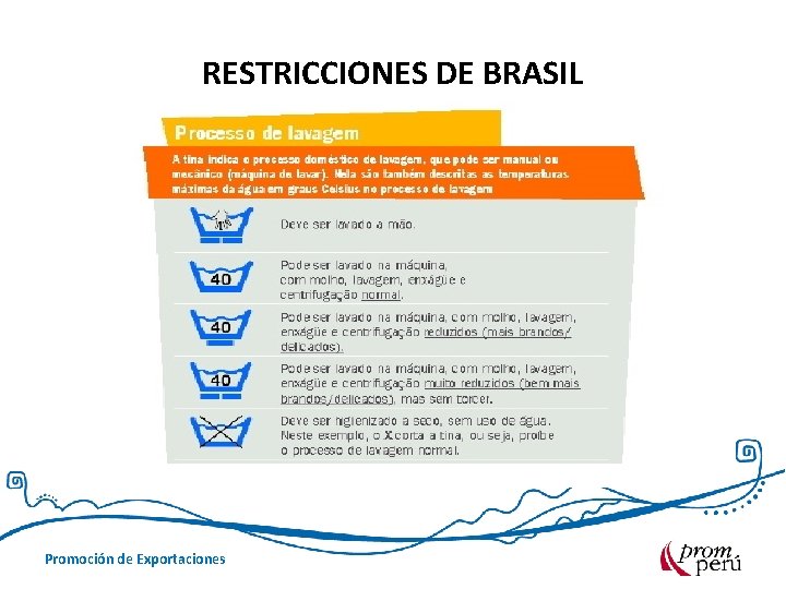 RESTRICCIONES DE BRASIL Promoción de Exportaciones 