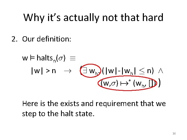 A Theory Of Termination Via Indirection Robert Dockins
